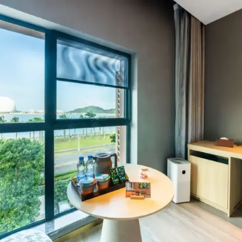 Riyuebei Twin Room With 180° (Smart Guest Control, Fridge, Smart Toilet, 65-Inch TV)